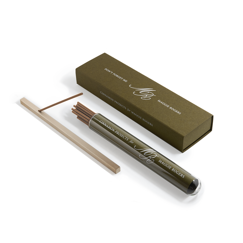"Don't Forget Me" Incense + Linea Burner Set by Maggie Rogers & Cinnamon Projects 1