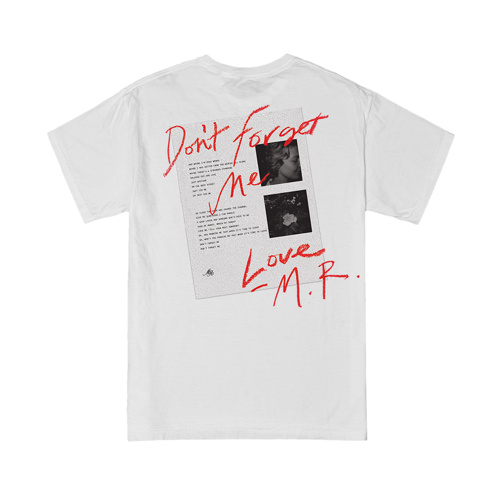 Wreck My Sundays Tee White Back