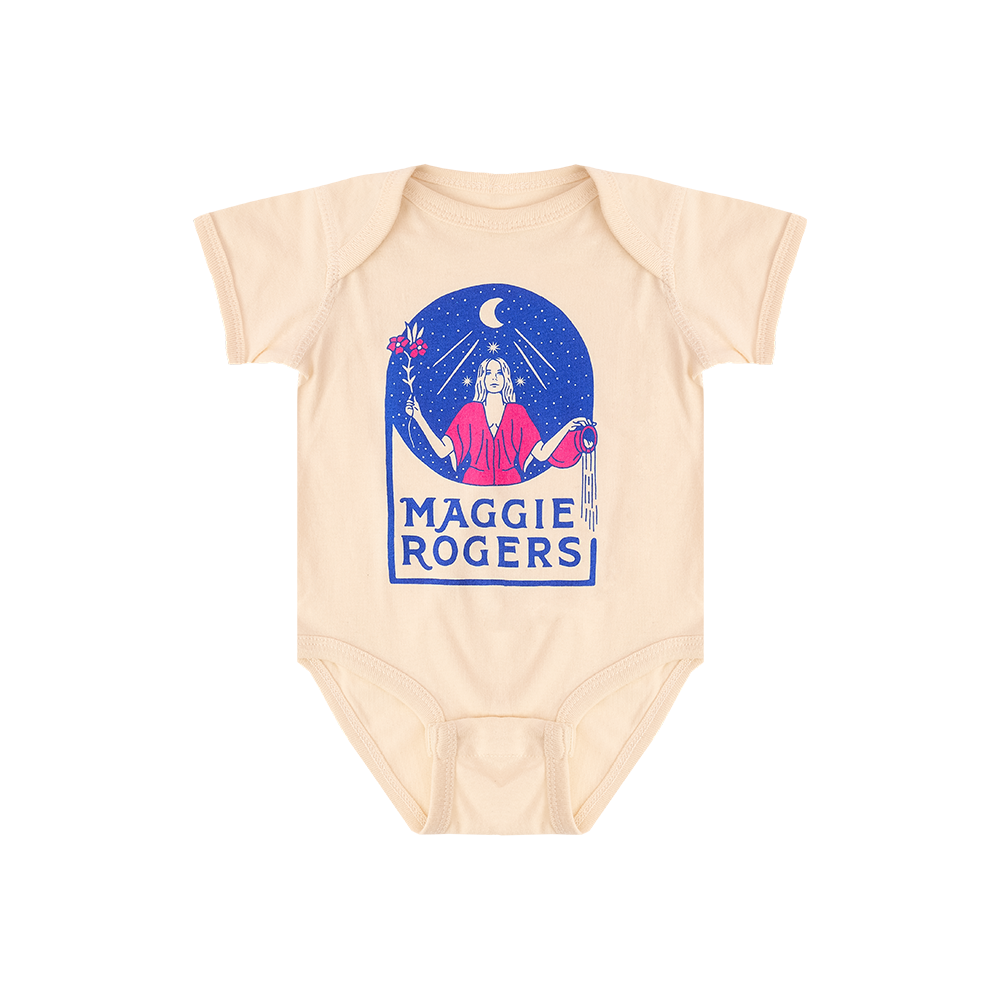 Maggie Rogers Magi Baby Onesie Front