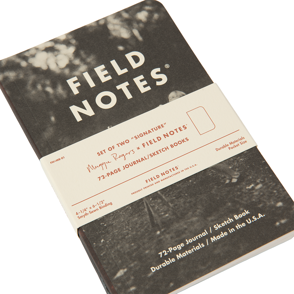 Maggie Rogers Gift Box Set with Balm and Field Notes Journal Notebook