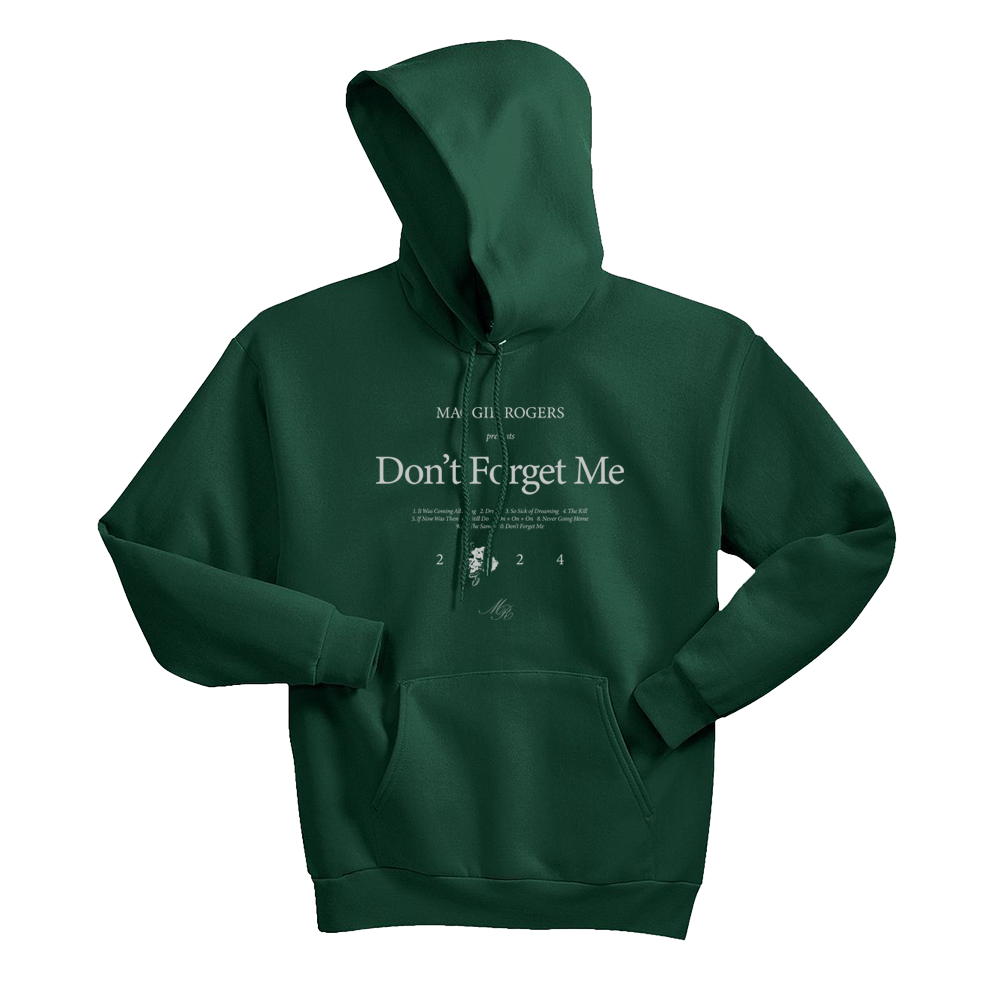 Don’t Forget Me Evergreen Hoodie Front