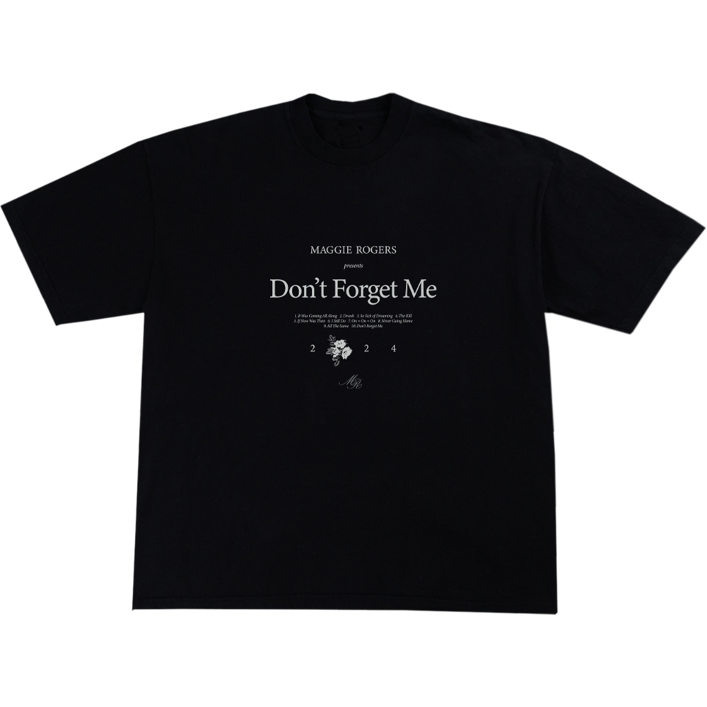 Don’t Forget Me Album Tee (Black) Front