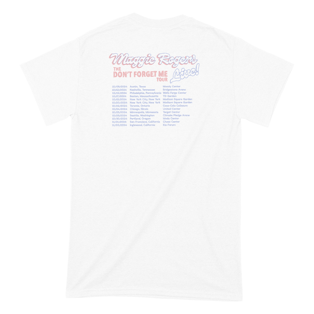 The Don't Forget Me Tour Part II Tee (White) Back