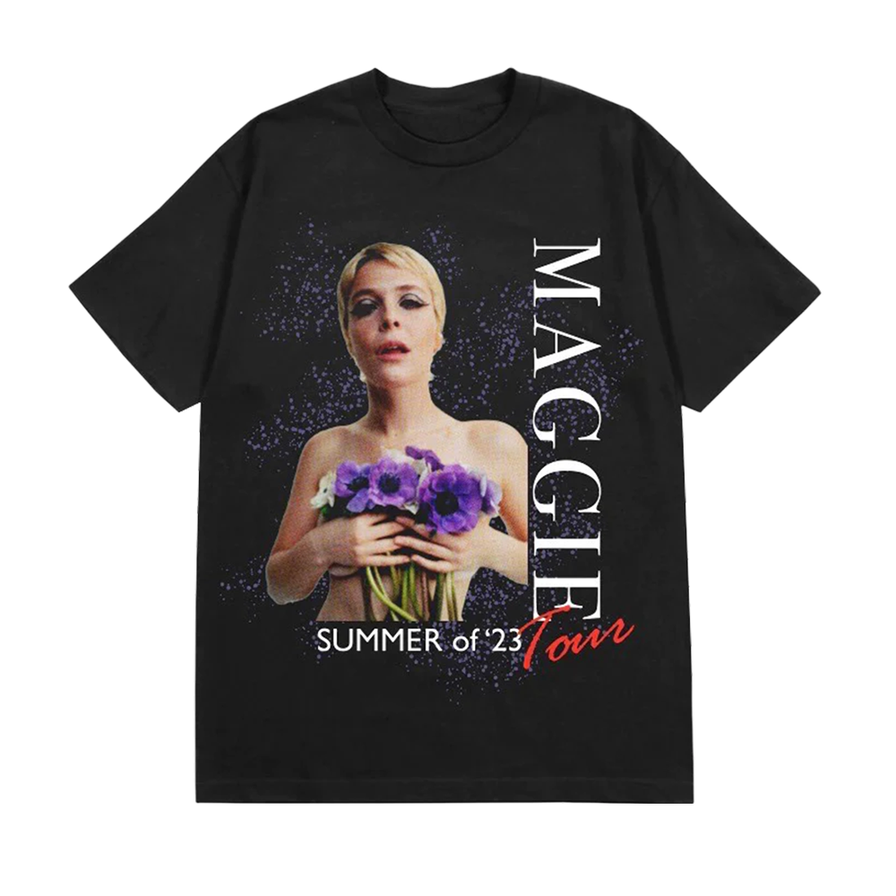 Maggie Flower Summer of '23 Tour Tee Front