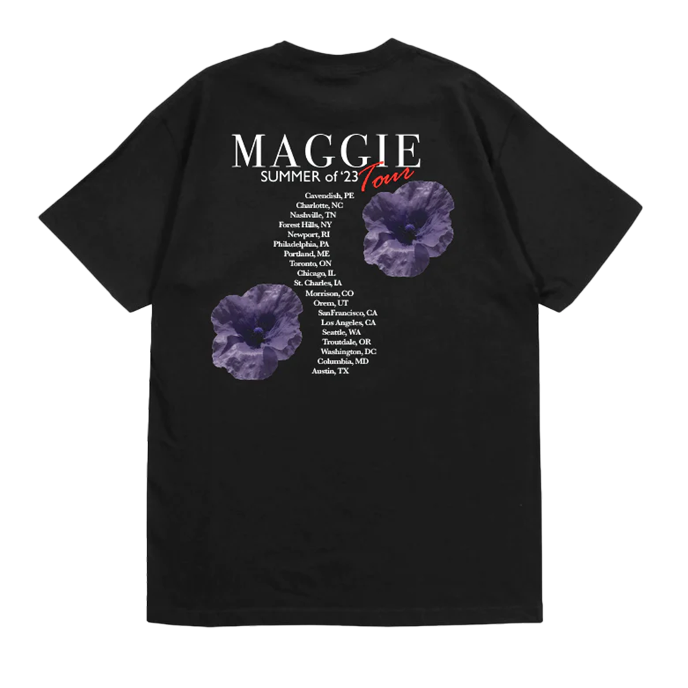 Maggie Flower Summer of '23 Tour Tee Back