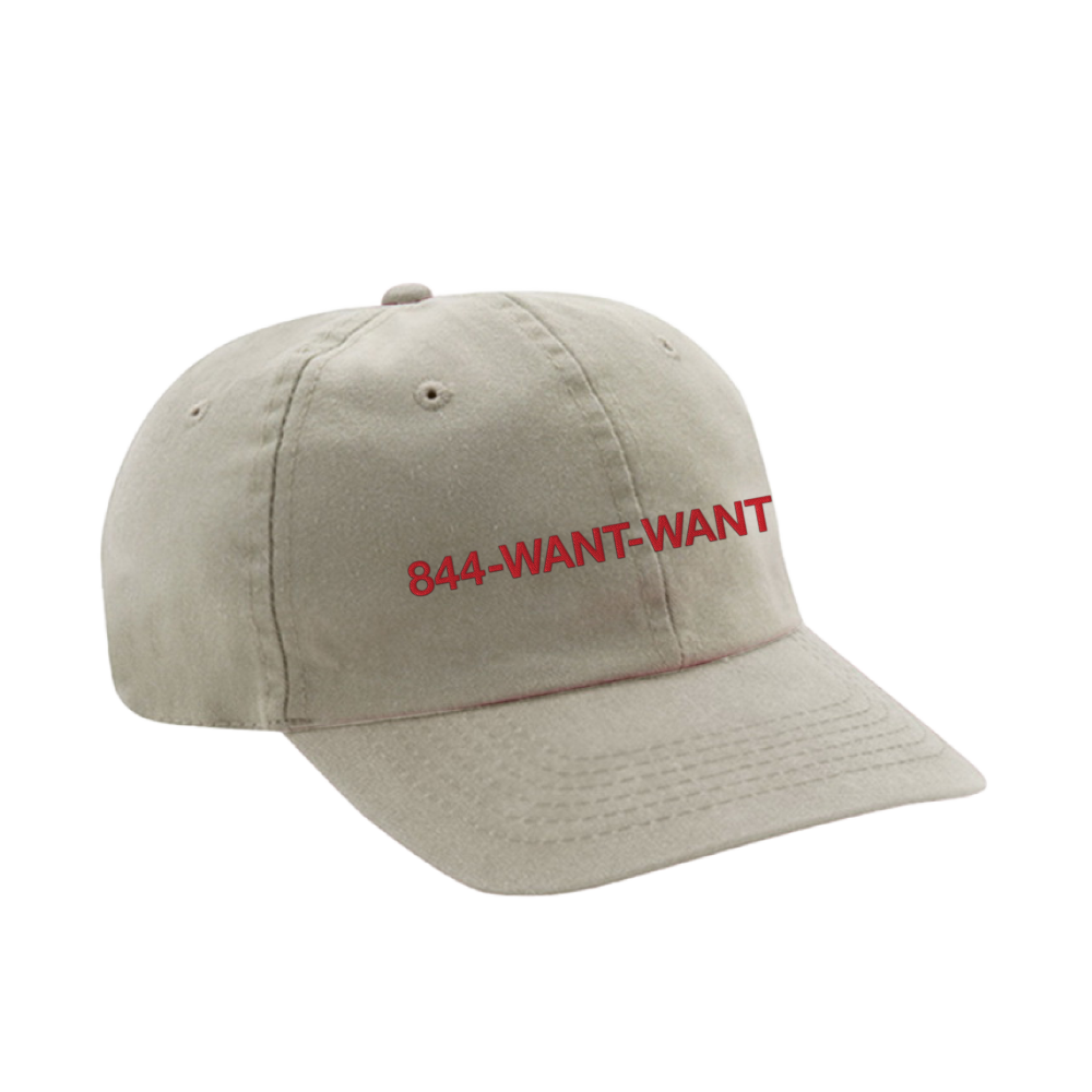 Want Want Hat Front