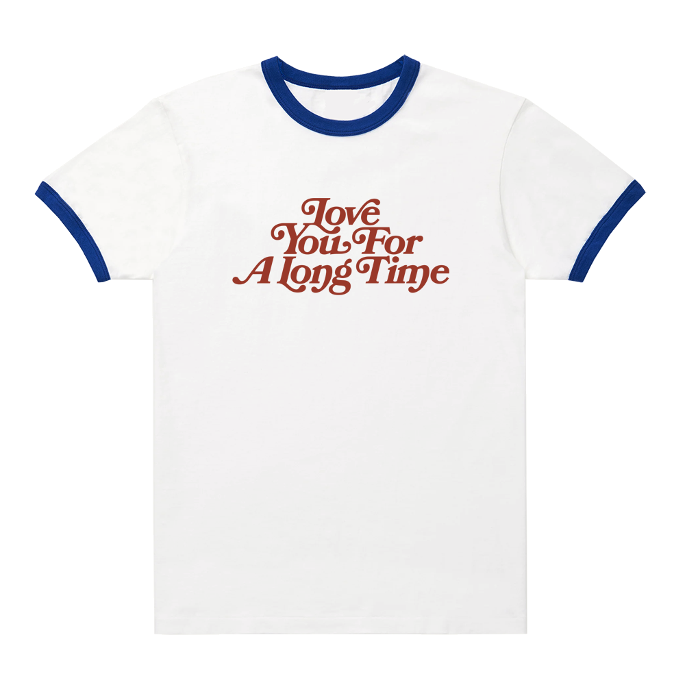 Love You For A Long Time 5 Year Anniversary Ringer Tee Front